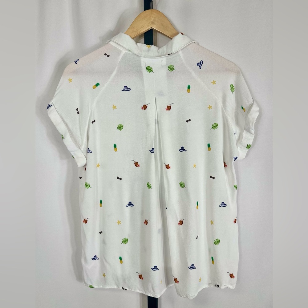 Rails Whimsy Button Down Size Xs - Anthropologie - image 6